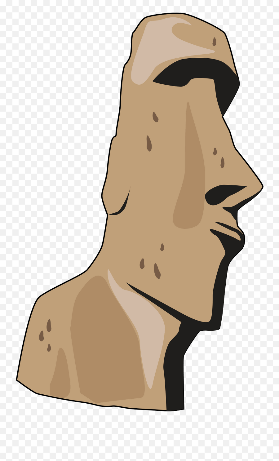 Moai Clipart Free Download Transparent Png Creazilla - For Adult Emoji,Moyai Emoji