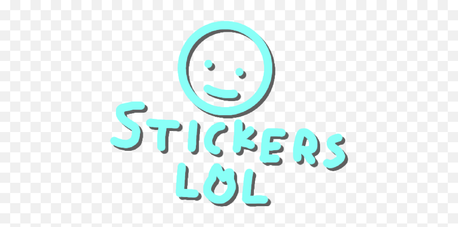 Stickers Lol - Happy Emoji,Lol Emoticon Text