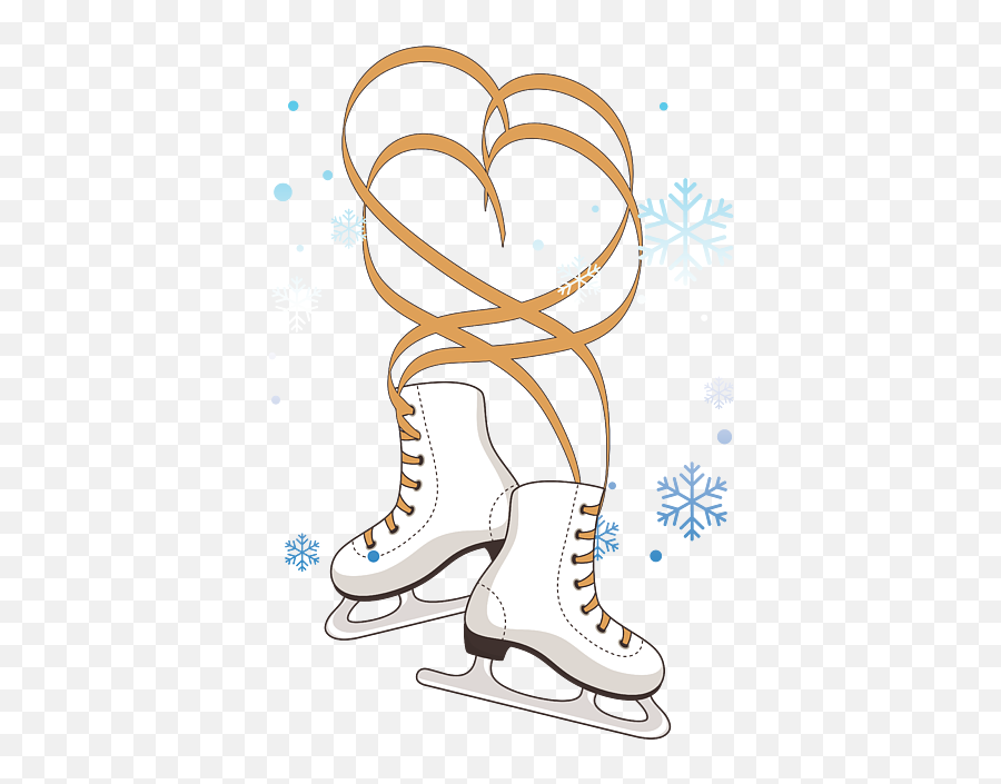 Ice Skating Shoes Heart Lace Winter Sports Gift Galaxy Case - For Women Emoji,Ice Skating Emoticon