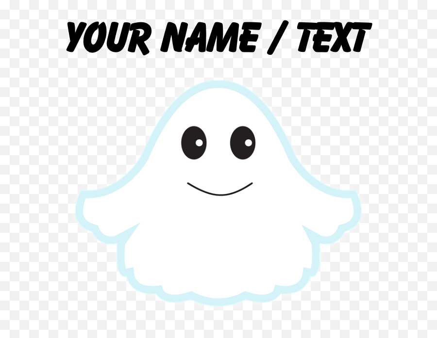 Custom Cartoon Ghost Pillow Case - Supernatural Creature Emoji,Ghost Emoji Pillows
