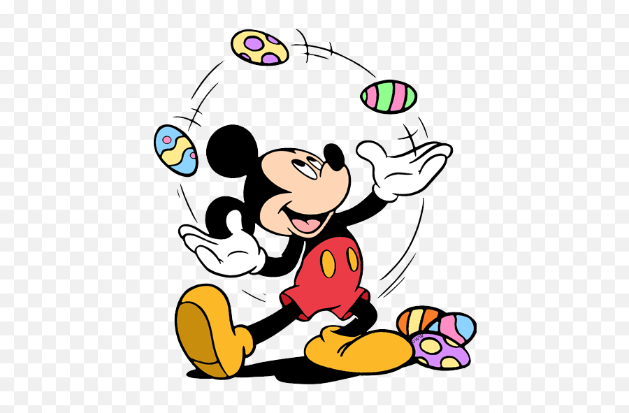 Mickey Clipart Easter Mickey Easter Transparent Free For - Disney Easter Clip Art Emoji,Disney Mickey Emoji