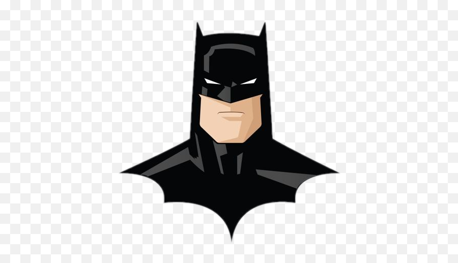 Bat Batsy Black Sticker Sticker By Elif Klnçarslan - Transparent Batman Face Png Emoji,Batman V Superman Emoji