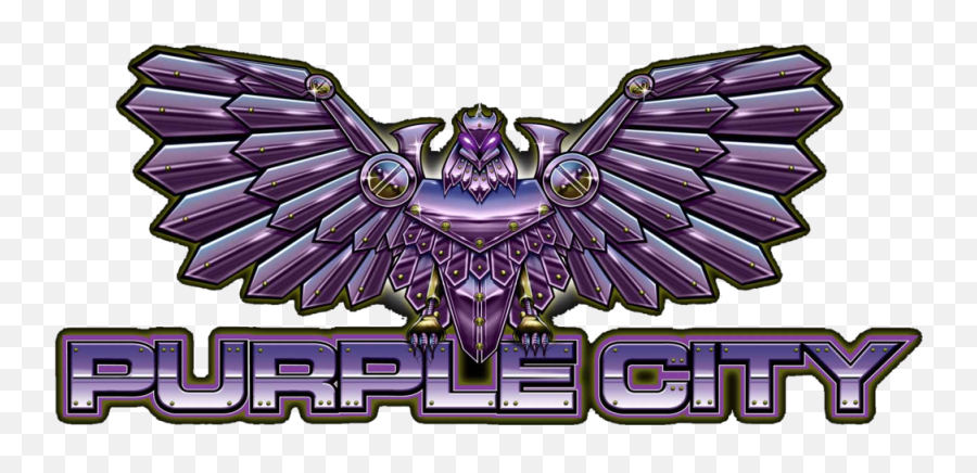Purple City Birdgang Logo Psd Official Psds - Purple City Byrd Gang Emoji,Purple Bird Emoji
