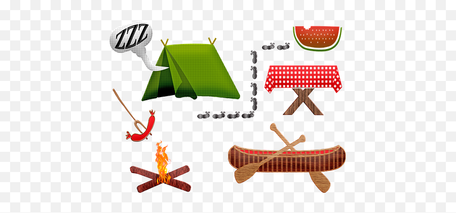 Free Canoe Kayak Illustrations - Camping Clipart Picnic Emoji,Animated Kayak Emotion
