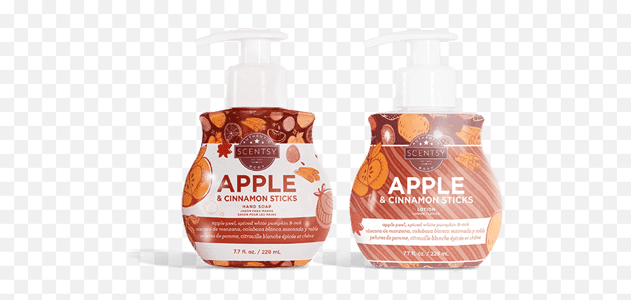 Apple U0026 Cinnamon Sticks Scentsy Hand Soap And Lotion Bundle - Apple Cinnamon Sticks Scentsy Fragrance Description Emoji,Les Emotions De Ma Citrouille