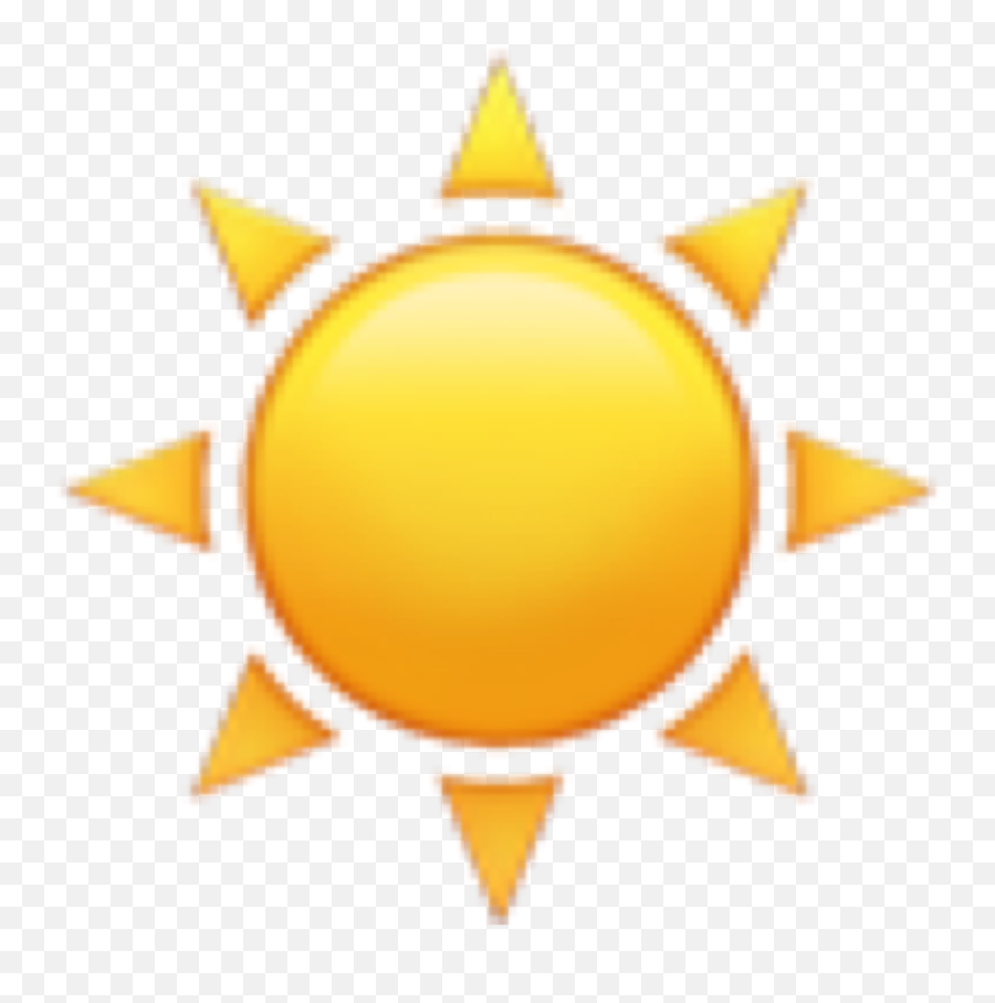 Emoji Sun Png Clipart - Sun Free Clipart,Sunset Emoji