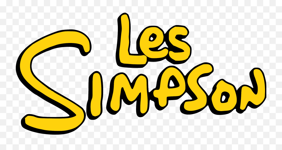 Les Simpson Logo Transparent Png - Logo De Los Simpsons Emoji,Simpsons Facebook Emojis