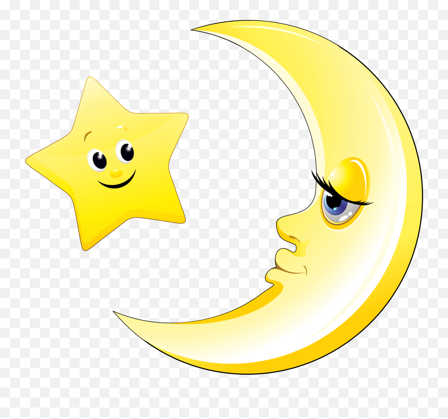 Free Moon Cartoon Png Download Free Clip Art Free Clip Art - Moon And Stars Clipart Png Emoji,Blue Moon Emoji