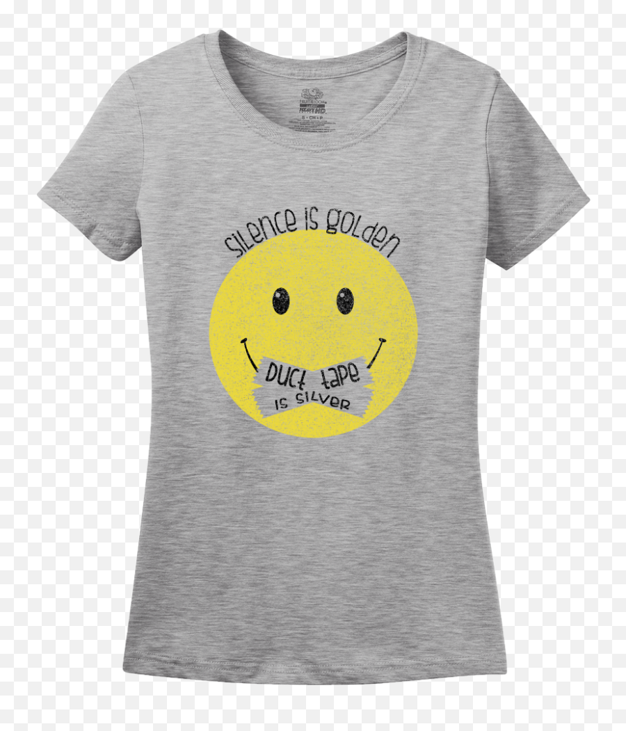 Silence Is Golden - Sarcasm Warning Stop Talking Funny Humor Tshirt Worship T Shirt Design Emoji,Emoticon For Ladies