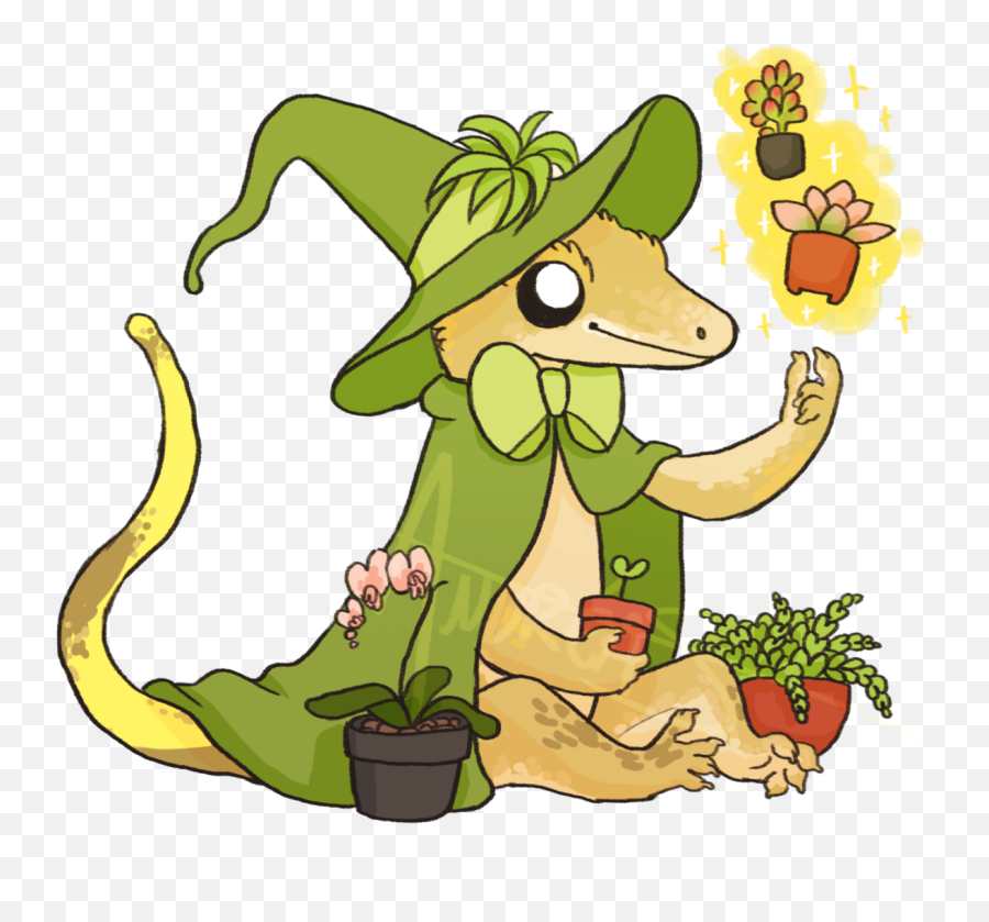 Lizard Png - Another Sticker Commission For The Lizard Cute Crested Gecko Png Emoji,Clash Of Clans Emojis Transparent Png
