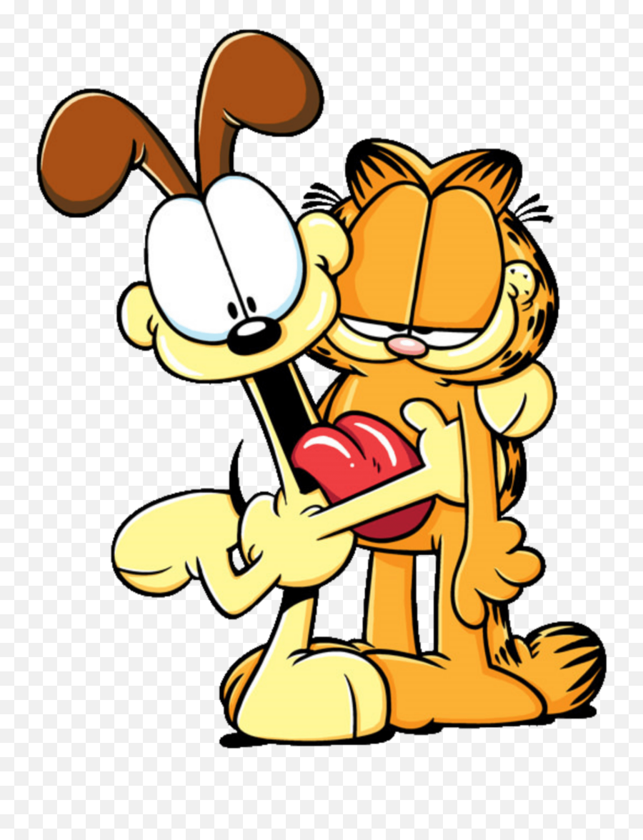 Cartoon Garfield Pictures - Garfield Y Odie Png Emoji,Garfield Emotion Scale