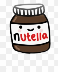 Report Abuse - Cute Nutella Sticker Emoji,Nutella Emoji