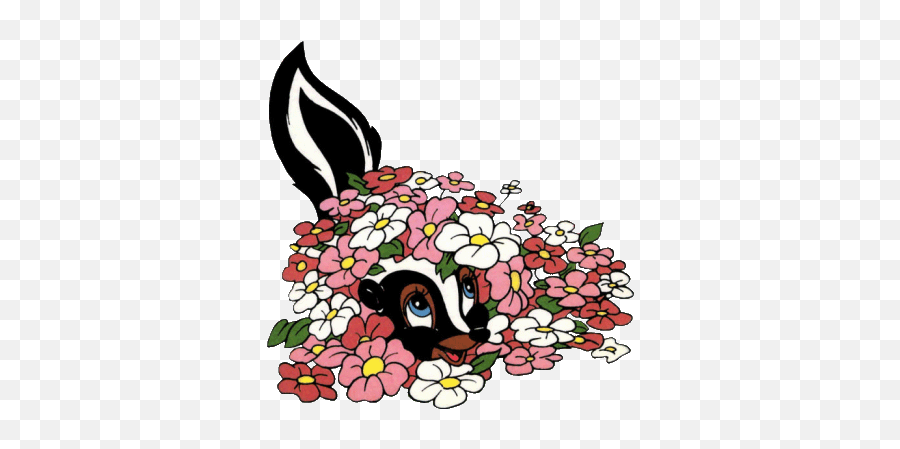 Bambi - Bambi Fleur Plus De 7700 Cliparts De Qualité À Clip Art Flowers For May Emoji,Heckle And Jeckle Emoticon