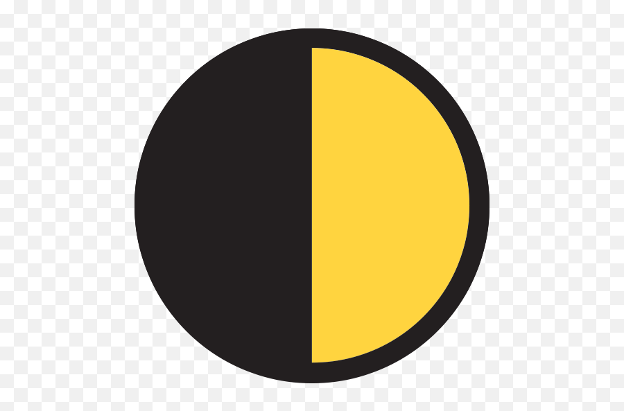 First Quarter Moon Symbol - Vertical Emoji,First Emojis