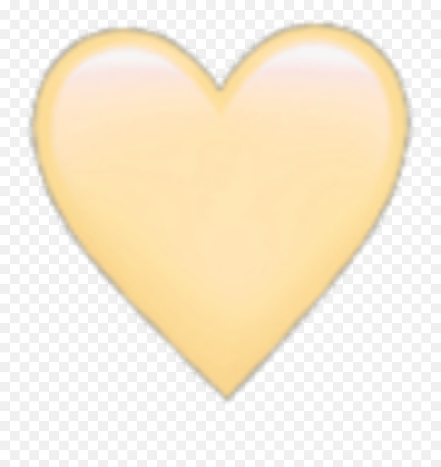 Yellowemoji Yellow Emoji Sticker - Girly,Yellow Heart Emoji
