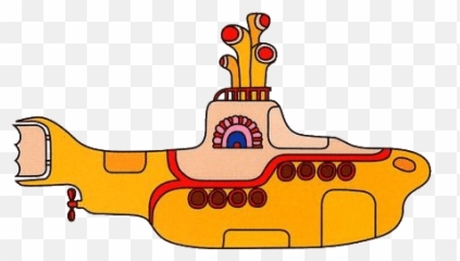 Beatles Yellow Submarine Png Free - Yellow Submarine Beatles Png Emoji,Submarine Emoji