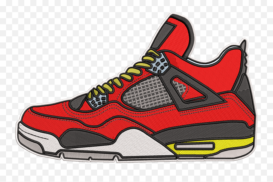 Ten Jordans Embroidery Designs Pack - Round Toe Emoji,How To Get Jordan Shoe Emojis