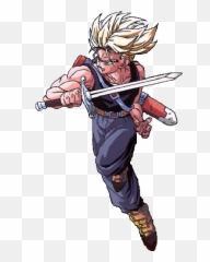 Future Trunks Pix Page 1 - Old Future Trunks Super Saiyan Emoji,Super Saiyan Emotions