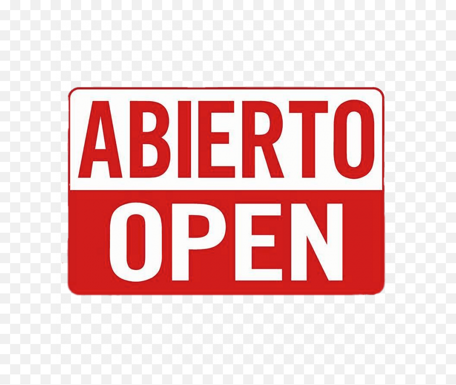 Abierto Open Double Sign Pnglib U2013 Free Png Library Emoji,Stickers Telegram Emoji Lollipop