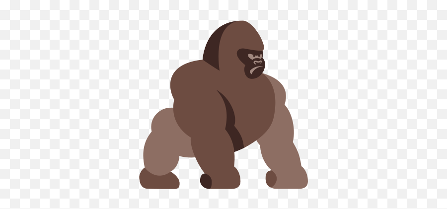Gorilla Icon U2013 Free Download Png And Vector Emoji,Chimpanzee Emoji Png