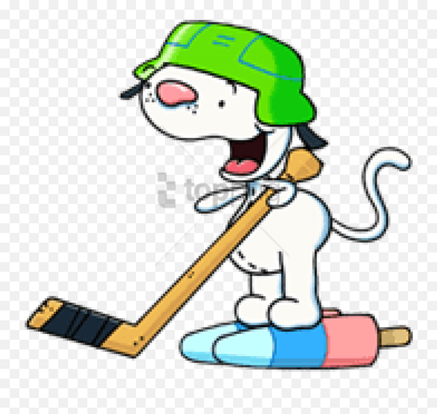 Free Png Download Binoo Playing Ice Hockey Clipart - Binoo Emoji,Teletubbie Emojis