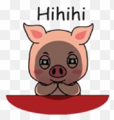 Laizy Piggy Daily Talk Sticker Pack - Stickers Cloud Emoji,Bye! Waving Emoji