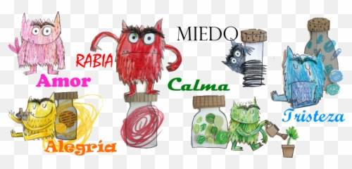 Mam O Noua Sosire Forat El Monstruo De Las Emociones Emoji,La Catrina: Emotions/emociones