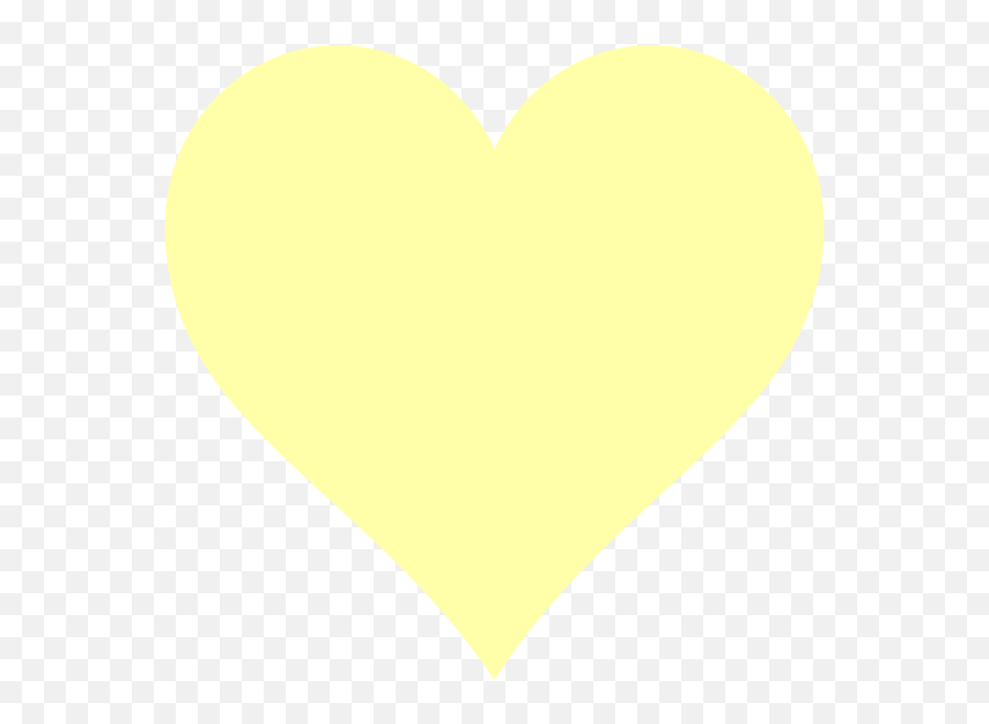 Yellow Heart Clip Art At Clkercom - Vector Clip Art Online Emoji,Rainbow Pastel Star Emoji Copy And Paste