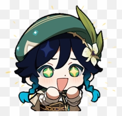 You Go - Venti Chibi Png Emoji,Yasss Emoji