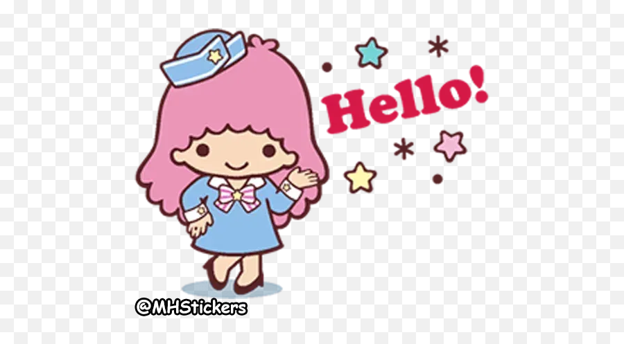 Little Twin Stars Whatsapp Stickers - Little Twin Stars Stickers Whatsapp Emoji,Twins Emoji Costume