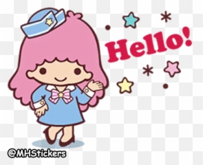 Little Twin Stars Whatsapp Stickers - Little Twin Stars Stickers Whatsapp Emoji,Twins Emoji Costume
