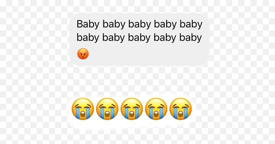 Mybaby Baby Babytextmessage Emoji Sticker By Dessy - North By Honeywell,Baby Emoticon