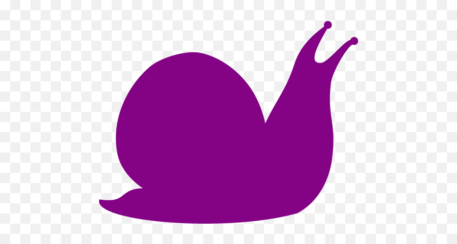 Purple Snail Icon - Free Purple Animal Icons Snail Icon Black White Emoji,Snails Emoticon