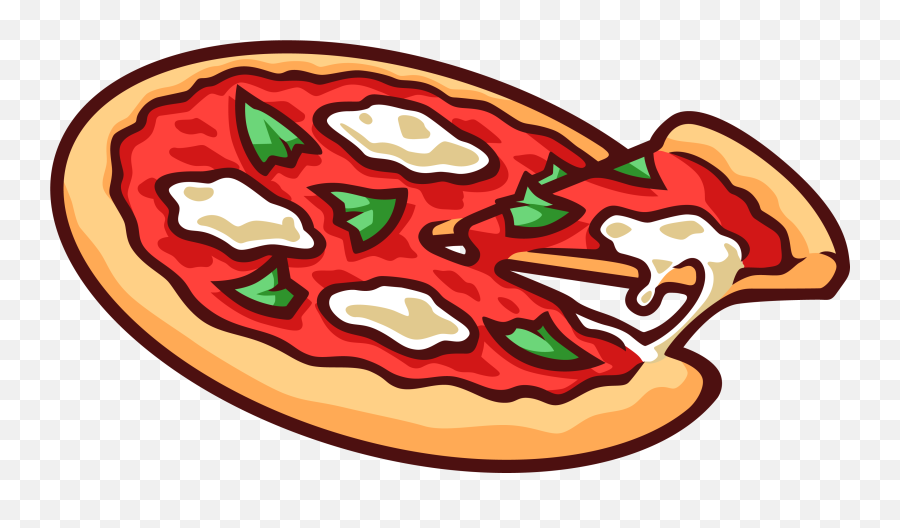 Free Pizza Clipart Transparent Background Download Free - Pizza Cartoon Png Emoji,Pizza Emoji Dominos