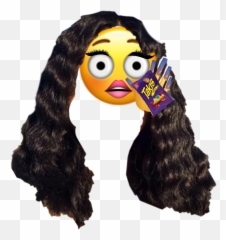 Latina Emoji Takis Sticker - Hair Design,Emoji Hair Remover