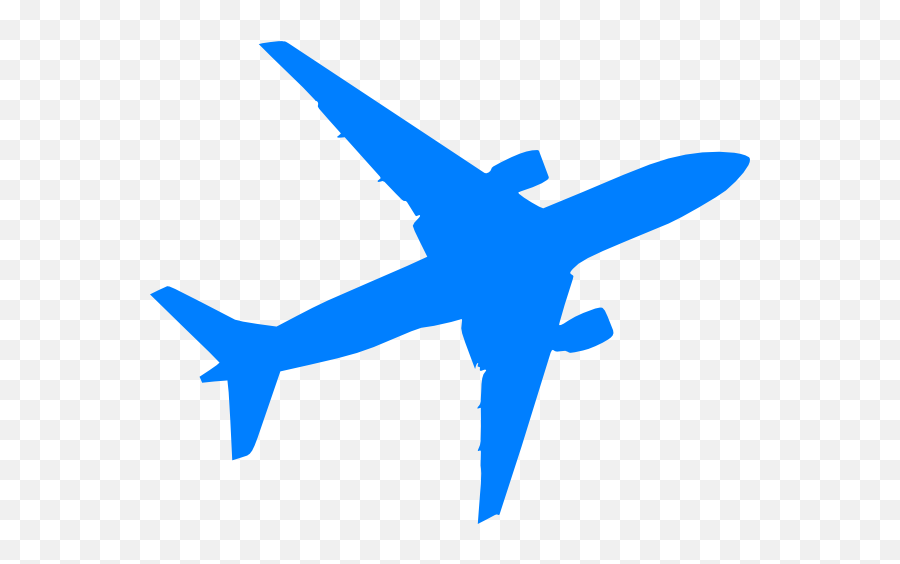 Big Aeroplane Outline - Clipart Best Blue Airplane Clipart Emoji,Biplane Emoji