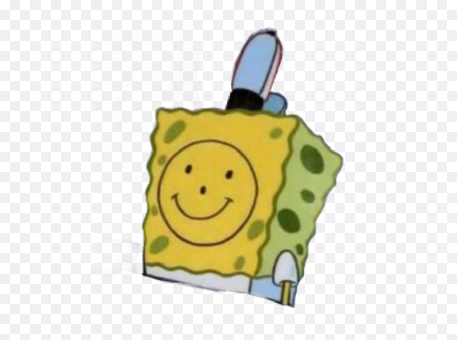 Discover Trending Bobesponja Stickers Picsart - Spongebob Fake Smile Face Emoji,Imagenes De Emoticon Con Gafas Gif