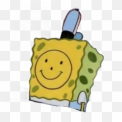 Discover Trending Bobesponja Stickers Picsart - Spongebob Fake Smile Face Emoji,Imagenes De Emoticon Con Gafas Gif