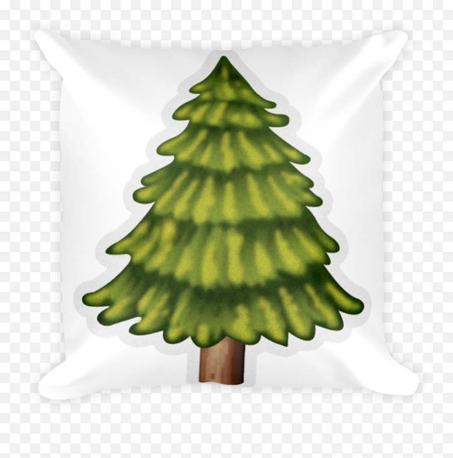 Emoji Pillow - Emoji De Whatsapp Pino,Christmas Tree Emoji