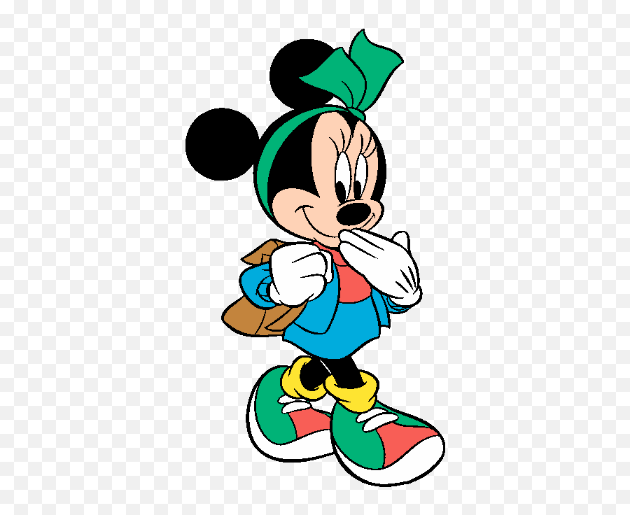 Mickey Mouse Cartoon Minnie Mouse - Minnie Mouse School Clipart Emoji,Thumper Disney Emojis