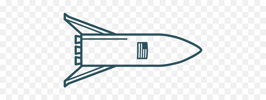American Rocket Ship Stroke Transparent Png U0026 Svg Vector - Vertical Emoji,Missile Emoticon