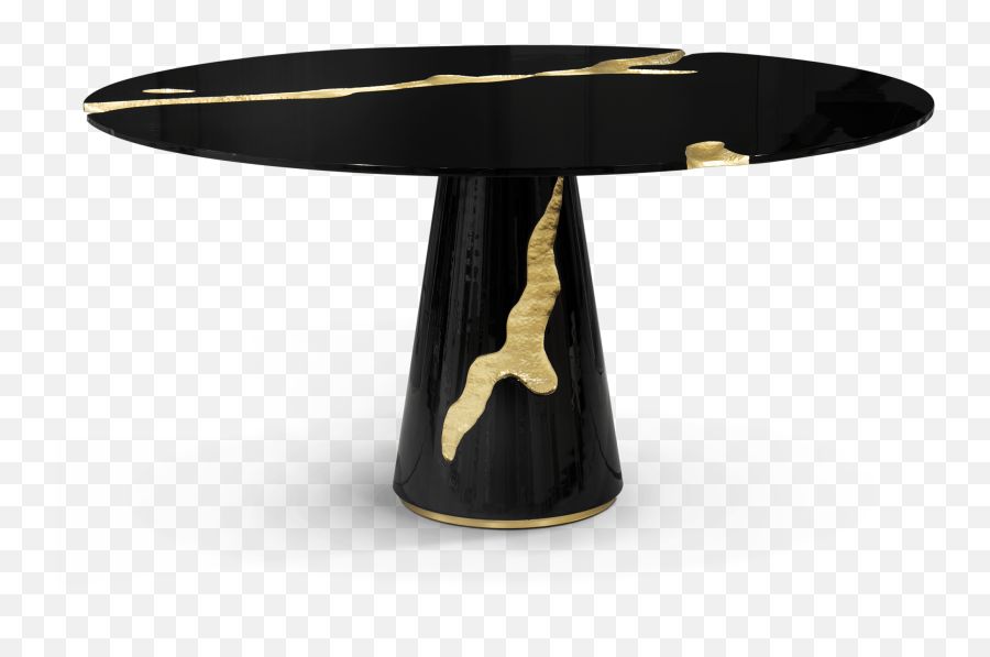Empire Round Black Dining Table - Round Black Metal Dining Tables Emoji,Empire Emoticons For Plurk