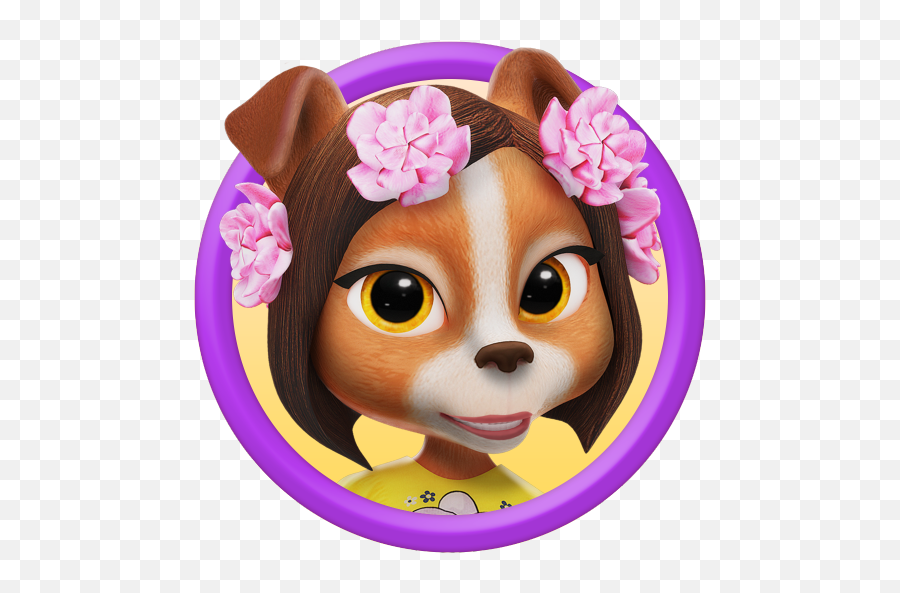 Apps - My Talking Lady Dog Game Emoji,Emoji Movie Talking Dogs