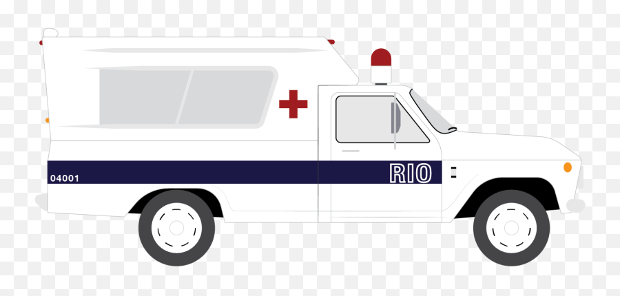Chevrolet C10 Ambulance - Ambulance Side View Png Clipart Ambulance Side View Clipart Emoji,Car With A Box With A Mask Emoji
