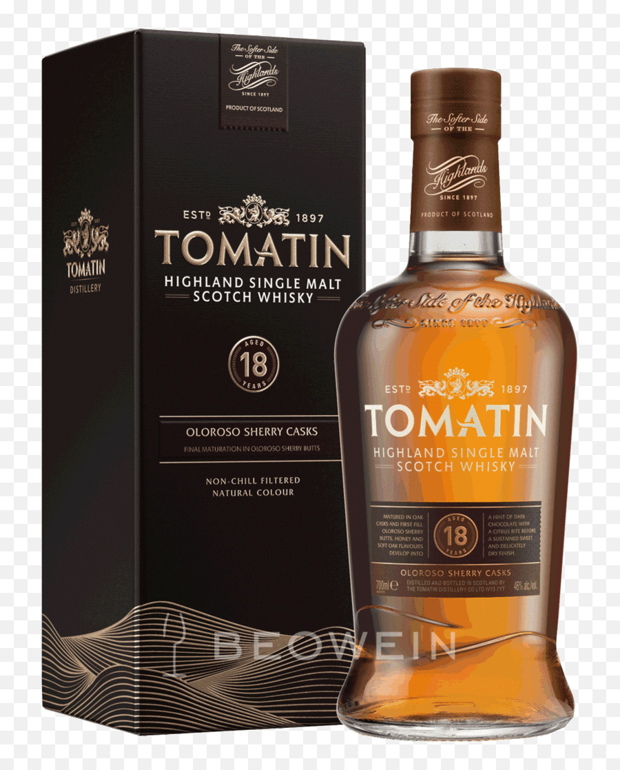 Tomatin 18 Year Old 07 L - Tomatin Whisky Emoji,Wild Turkey Emotion