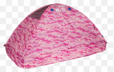 Pink Camo Bed Tent - Girly Emoji,Pink Emojis Bed Spreads