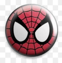 Spider - Spiderman Button Emoji,Spiderman Eyes Emotion