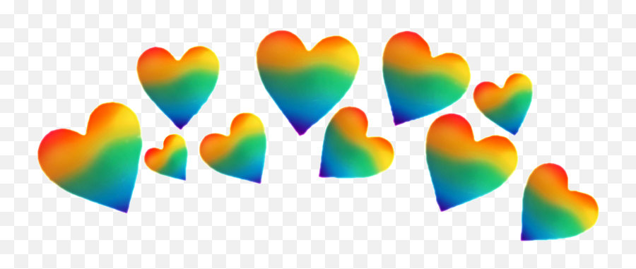 Holo Gradient Heart Snapchat Tumblr Art Sticker By - Girly Emoji,How To Make Your Own Emoji On Snapchat