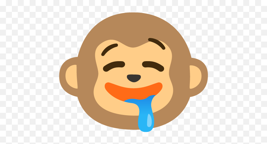 Discord Emojis Png Flushed,Drool Emoji