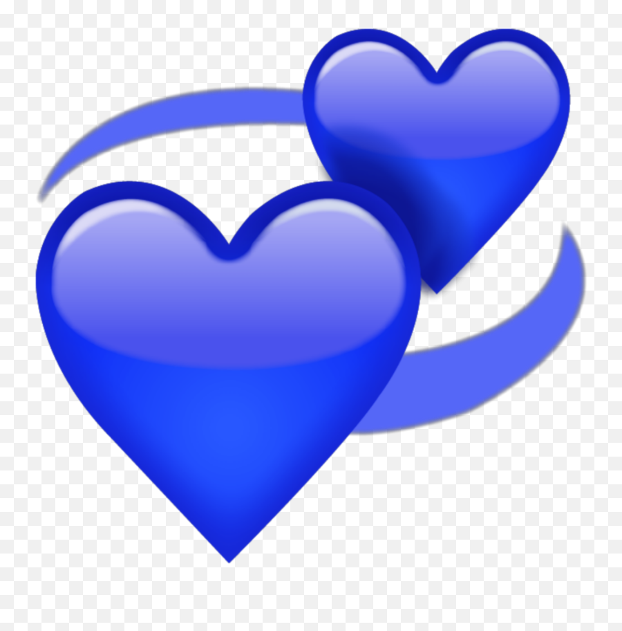 Emojis Emoji Love Apple Smiley Blue Sticker By - Girly,Emoji Of Love